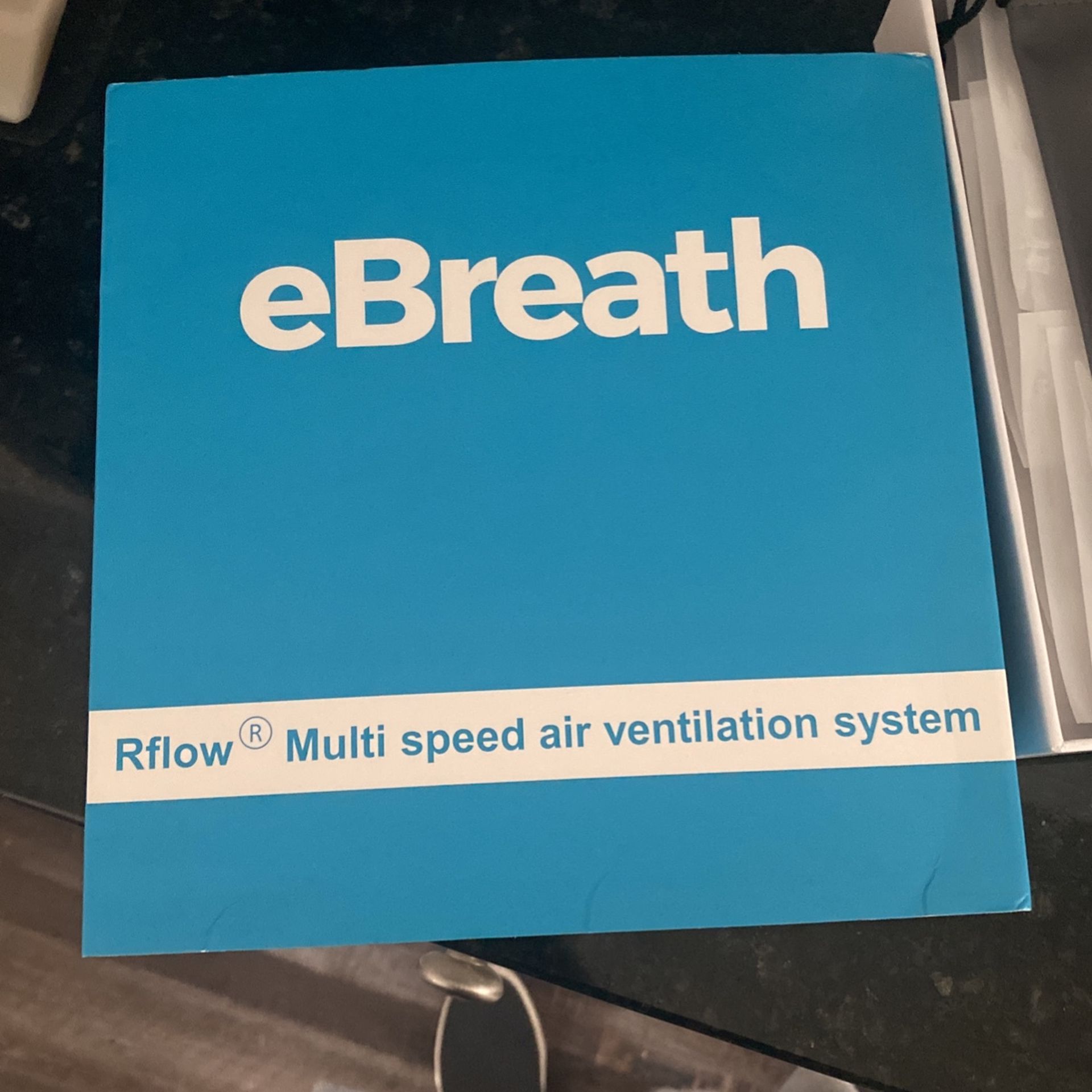 Ebreath Face Mask With Built In Fan And Extra Filters 