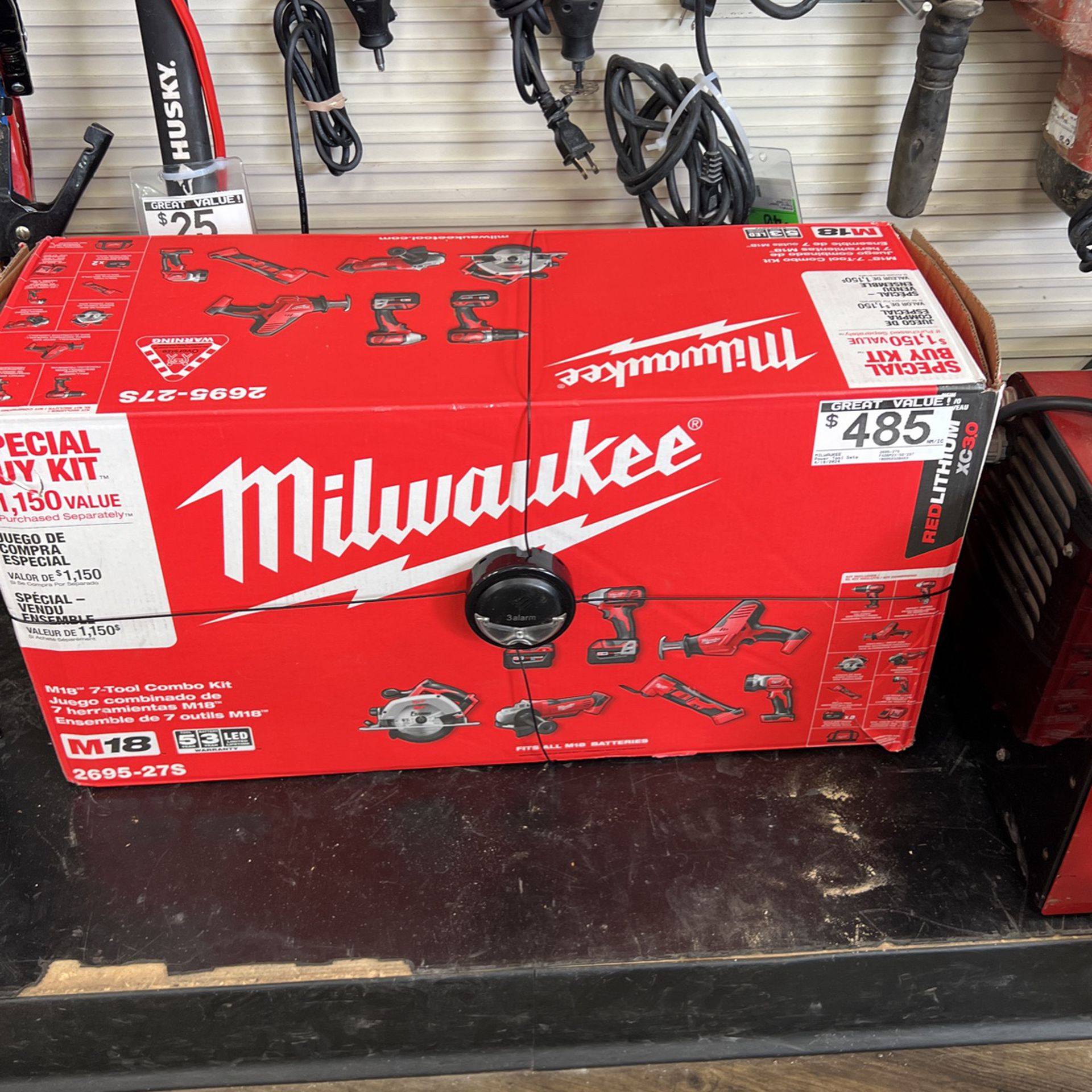 Milwaukee M18 Power Tool Set 2695-27S 