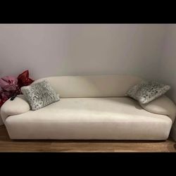 soft beige sofa/couch