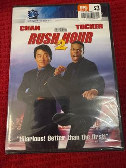 Rush Hour 2 InfiniFilm Edition DVD Jackie Chan Chris Tucker Action Comedy Movie Disc