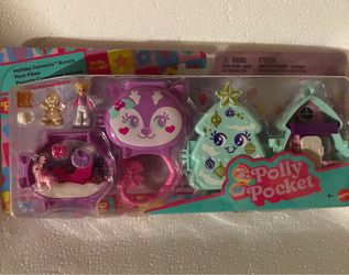 Polly pockets holiday connects bundle new
