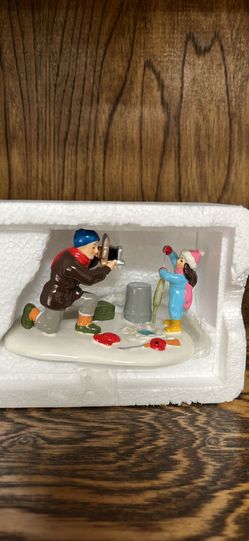 Department 56 Ice Fishing Figurine