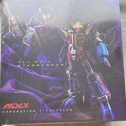 Transformers Coronation Starscream MDLX Action Figure ThreeZero Sealed