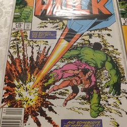 Increible Hulk Comic Book