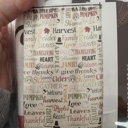 Shower Curtain And Hooks Fall Decor