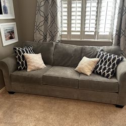 Grey 3 Cushion couch 7 Ft Long 3 Ft deep