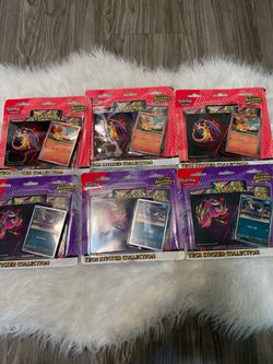 Pokemon Ascended Heroes Tech Sticker Collection x6