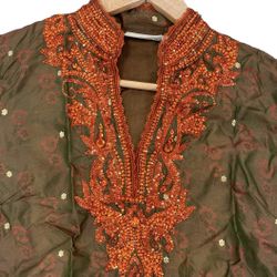 Kushi Tunic Dress Sequins Beaded Size 38/6 Women’s Palai Clothing Floral