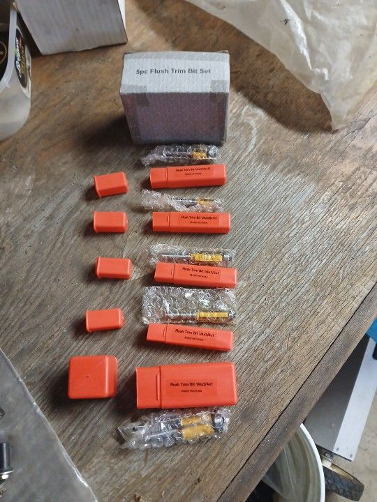 5 PcFlush Trim Bits Set