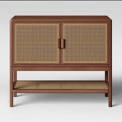 Minsmere 2 Door Cabinet Brown - Threshold Versatile Storage Interior Shelves 