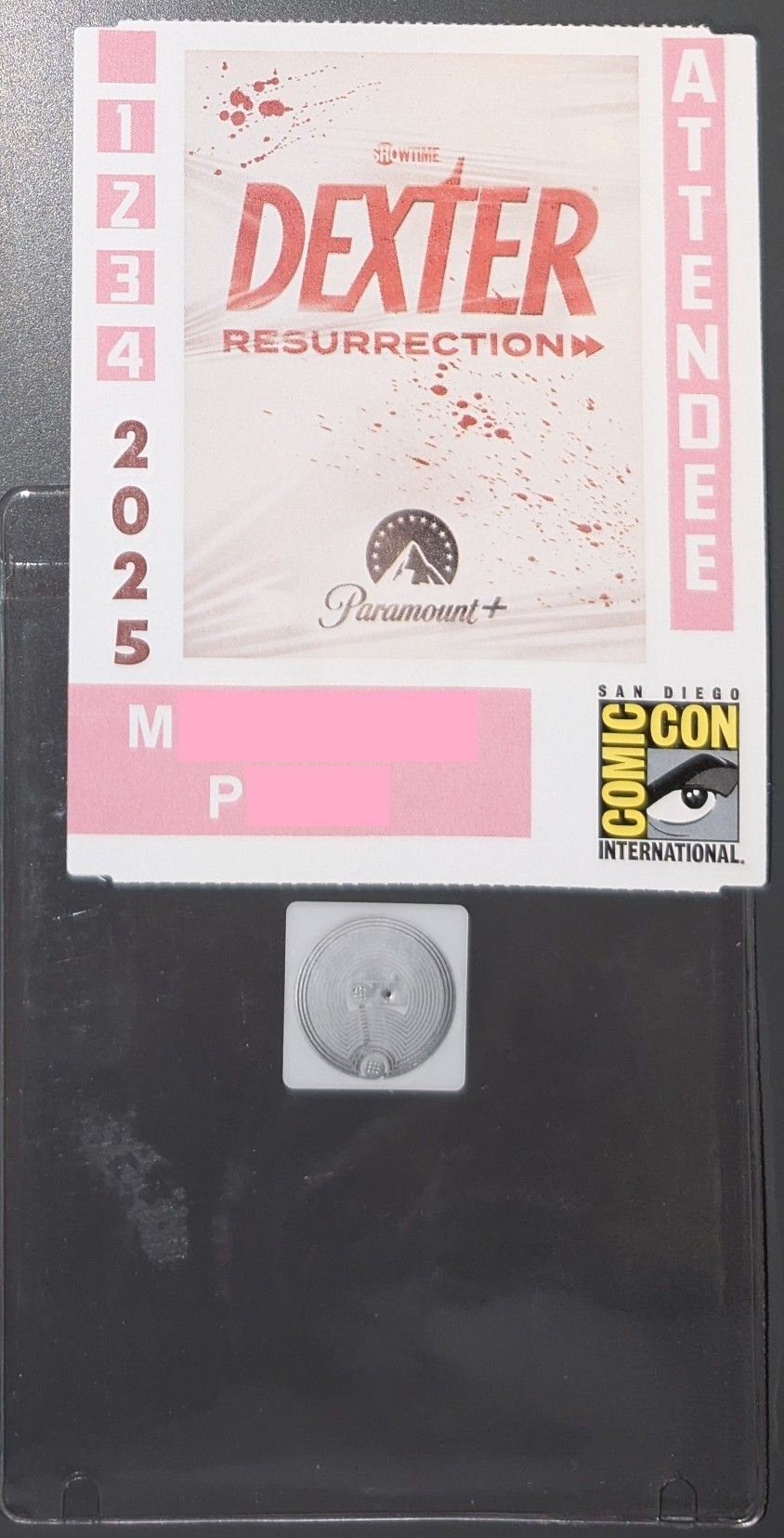 4-day (Thurs-Sun) 2025 SDCC San Diego Comic Con badges