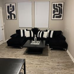 Black Sectional