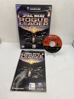 Star Wars: Rogue Leader - Rogue Squadron II (Nintendo GameCube, 2001) CIB Tested