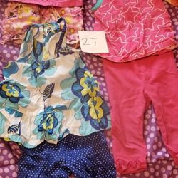 Girls 2t Clothes Lot