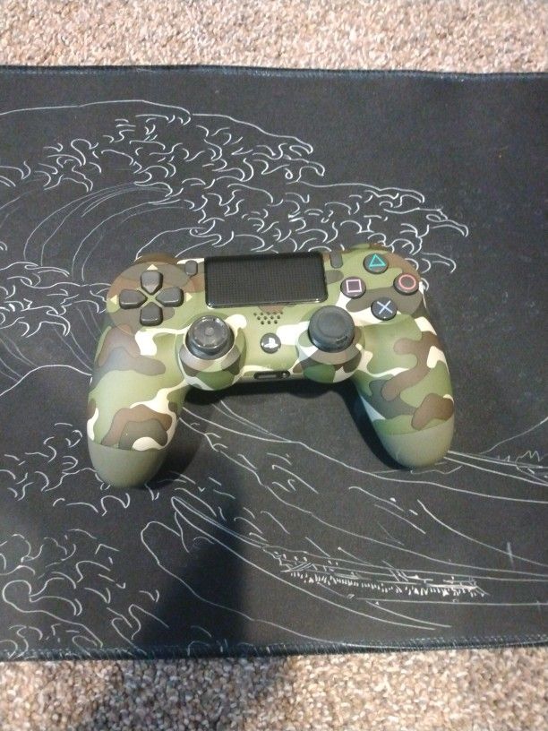 Camo Green Ps4 Controller 