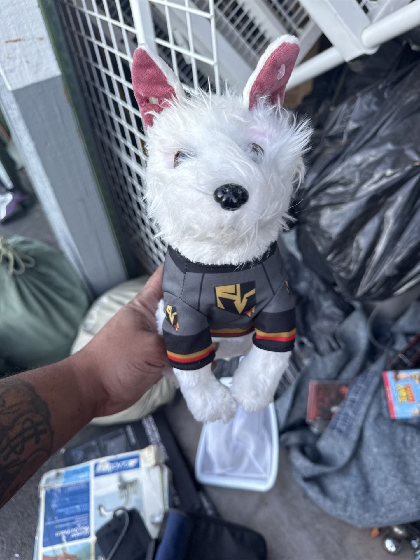 Bark-Andre Furry Vegas Golden Knights Rare Puppy Dog Stuffed Plush