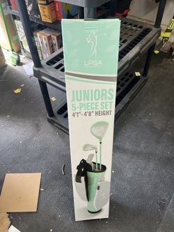 LPGA 5 Piece Junior Golf Club Set, Ages 5-8, Right Hand Dexterity