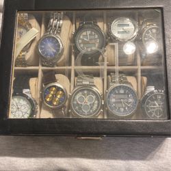 10 Watches In Case 