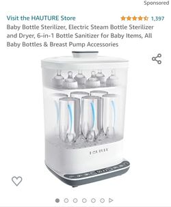 Brand New Hauture Large Bottle Sterilizer 