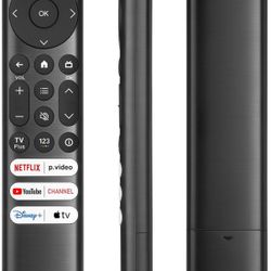 Replacement Only for TCL Google TV Remote Control,RC813 Compatible with TCL QM8/QM7/S5/S4/S3/Q7/Q6/Q5 4K UHD HDR LED QLED QD-Mini LED Full-HD Smart TV