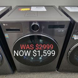 Ventless Washer/Dryer Combo LG All In One 5.0 Cu. Ft. Mega Capacity With Inverter