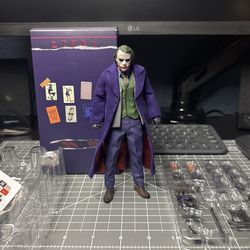 Mezco style Joker 1/12 action figure