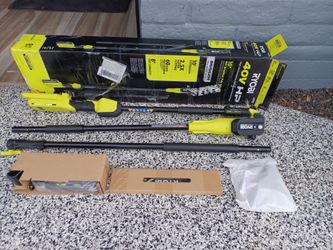POLE SAW RYOBI 40V BATTERY AND CHARGER INCLUDED