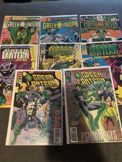 Green Lantern Comic Lot Of 11