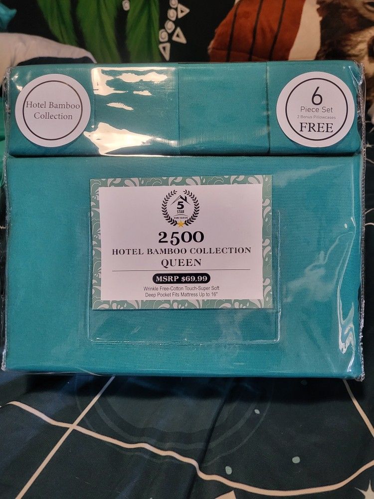 Queen Bambo Sheet Set