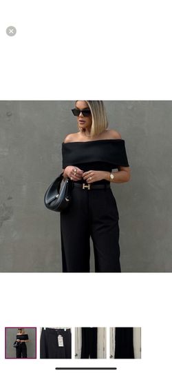 NWT Zara Black Pants Size XS 6929/407