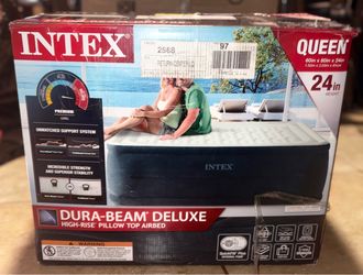 Intex Dura-Beam Deluxe Queen Air Mattress