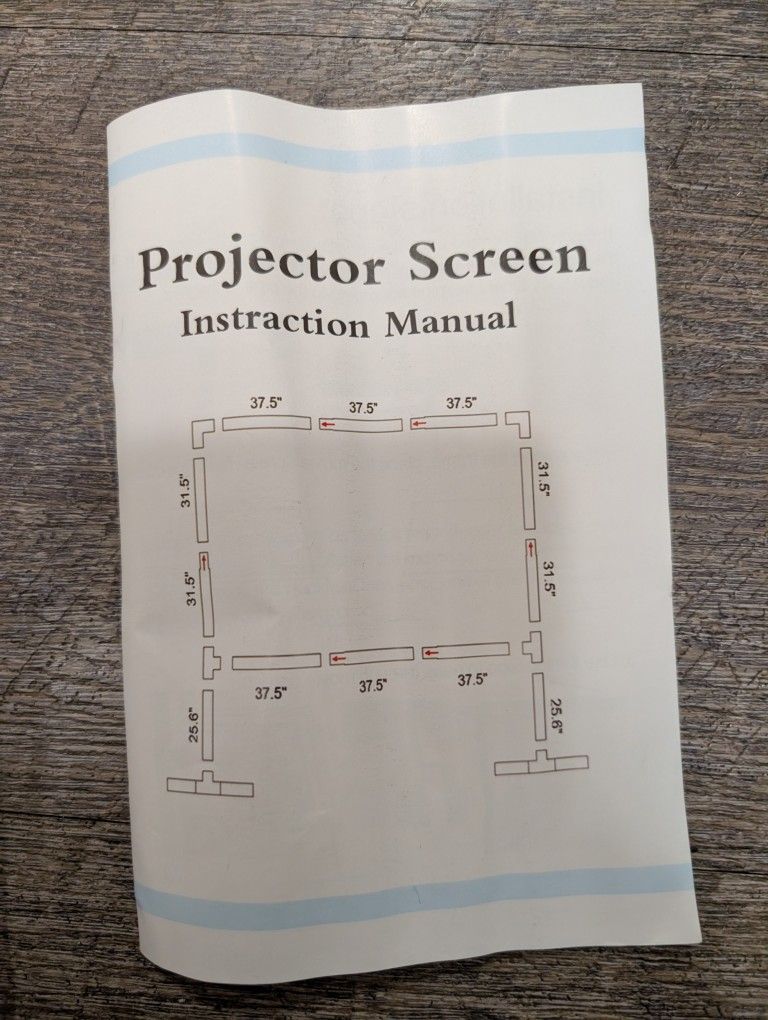 Projector Screen  And 