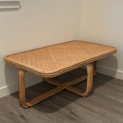 Rattan Coffee Table 