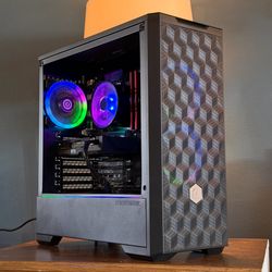 High end RGB Gaming PC Desktop Computer RTX 4060Ti Ryzen 7 1TB SSD