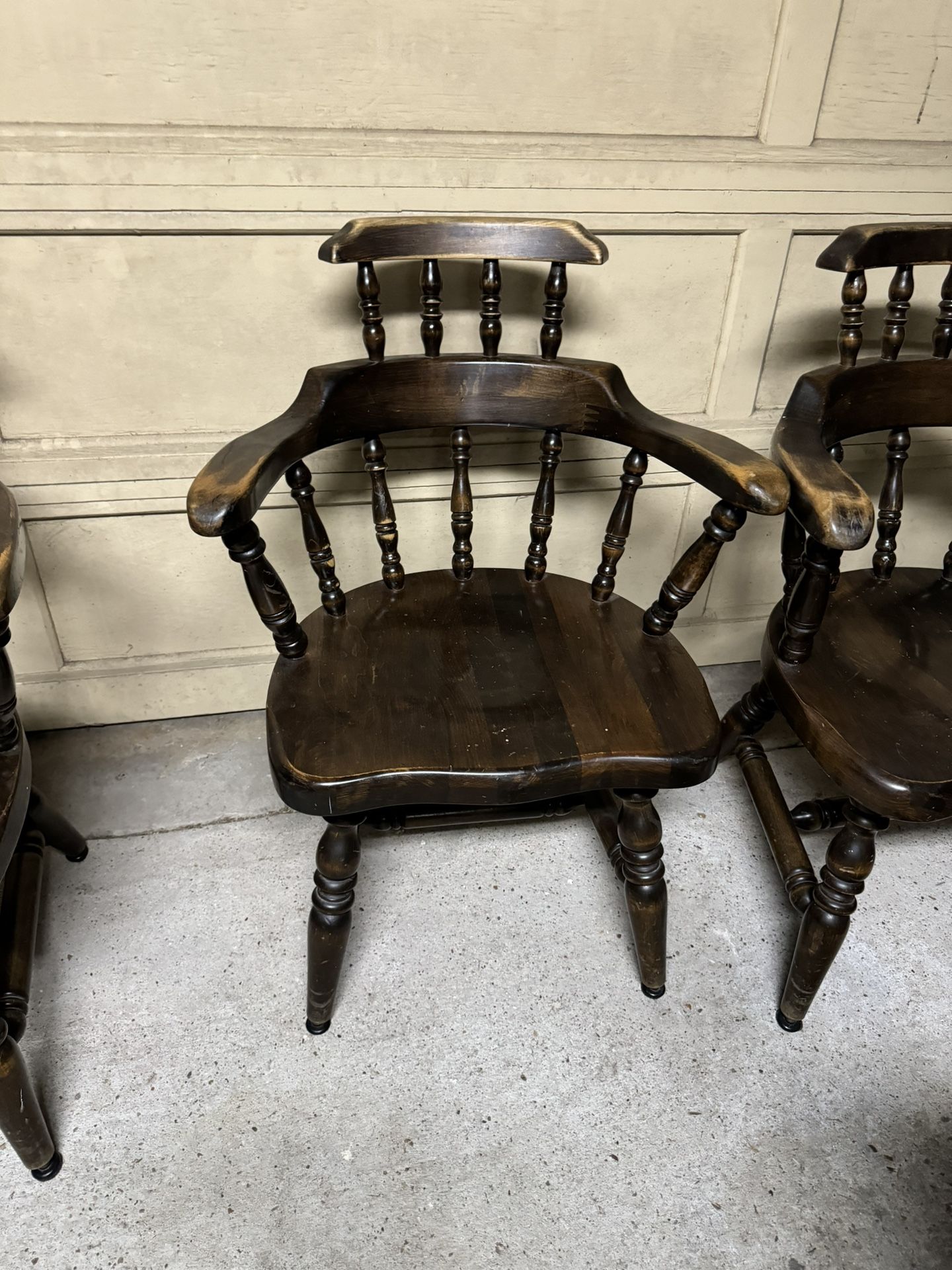 8 Solid Wood Vintage Chairs for Sale in Pasadena, TX OfferUp