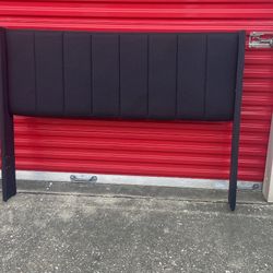 black queen size headboard 