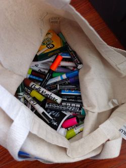 Chalk Markers Bag