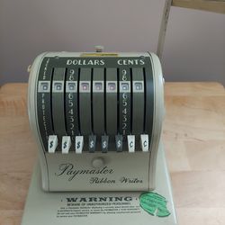 Vintage Paymaster Series 8000