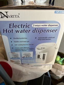 Electric hot water dispenser