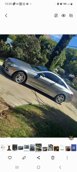 2012 E 550 Mercedes Coupe