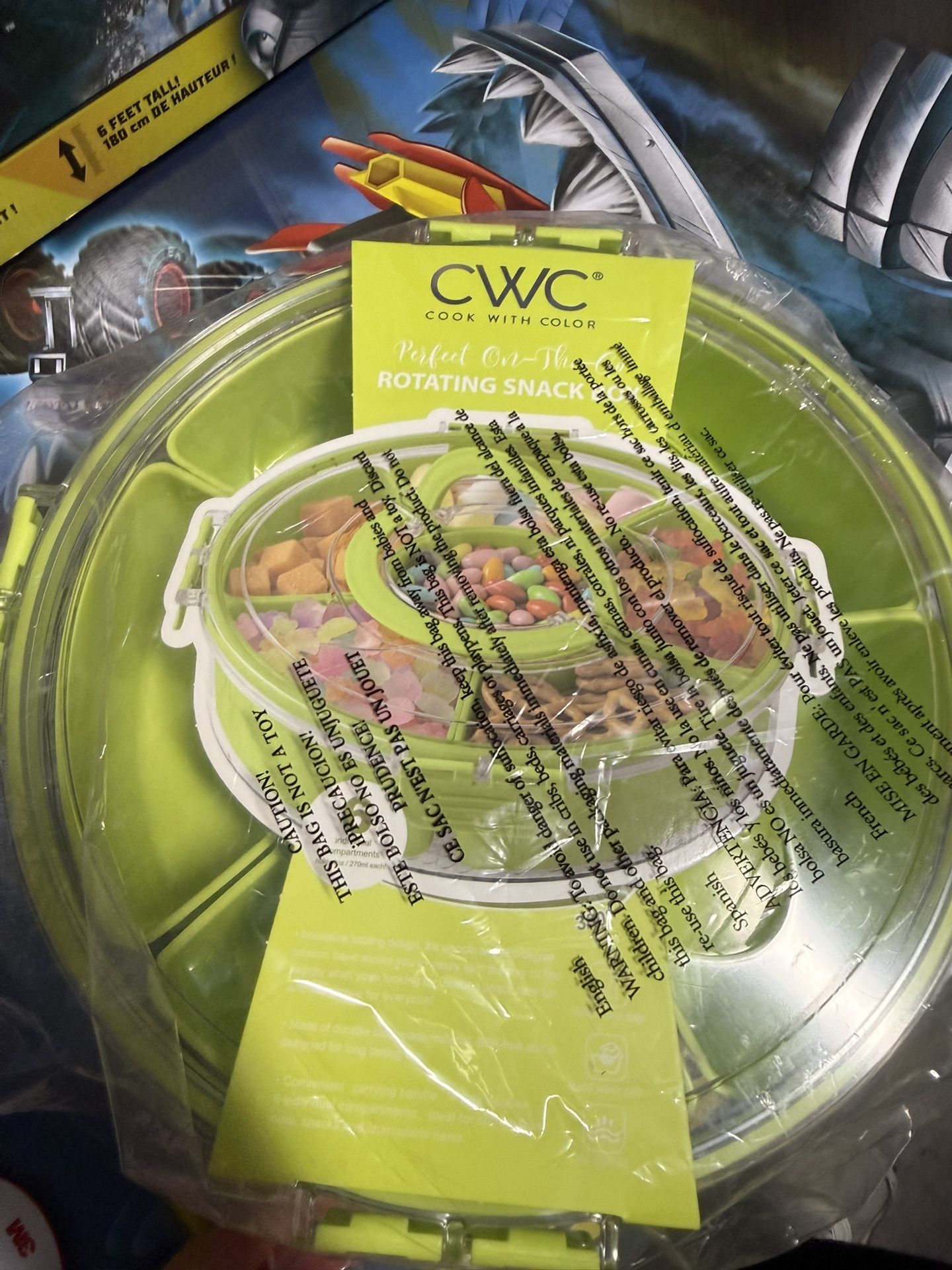 cook with color snackle box