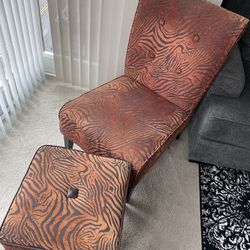 Custom Chair & Footrest 