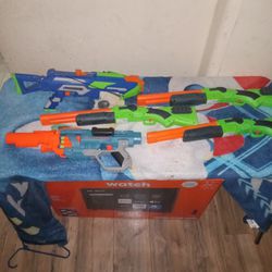 Multiple Nerf Guns