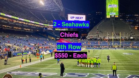 Seahawks Chiefs Tickets