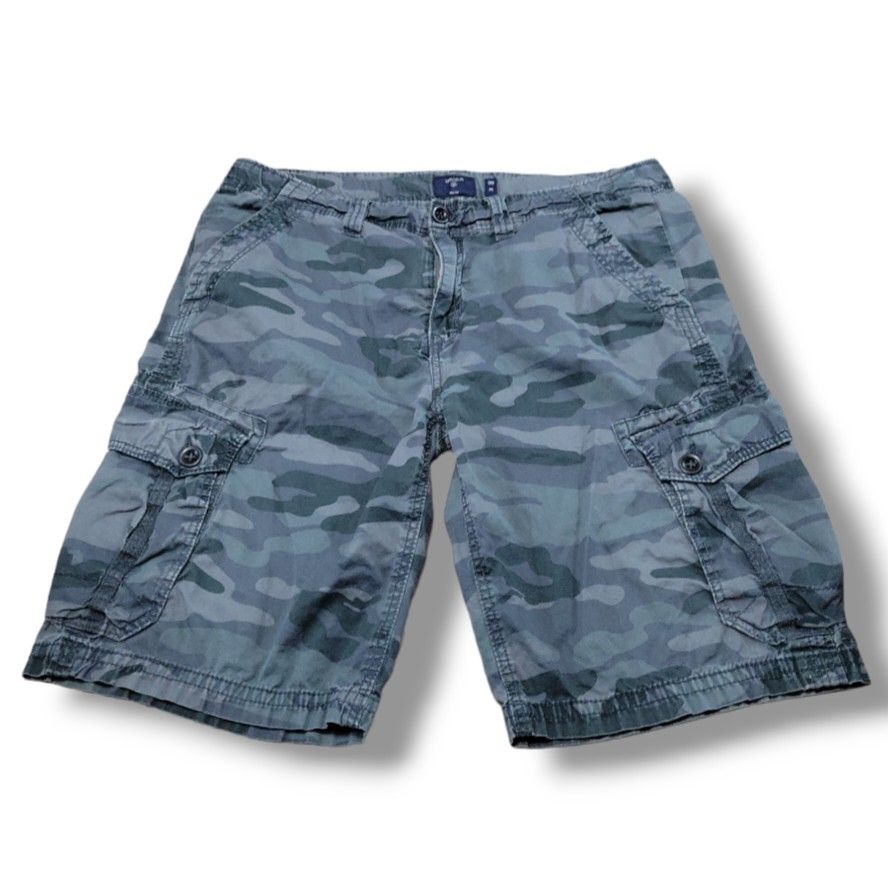 Union U 1633 Shorts Size 38 W39"xL12" Men's Cargo Shorts Camo Shorts Camouflage Shorts Measurements In Description