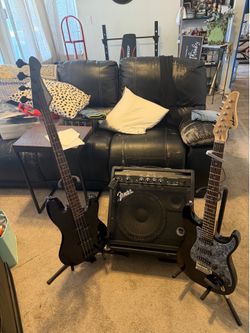 Guitars and amp