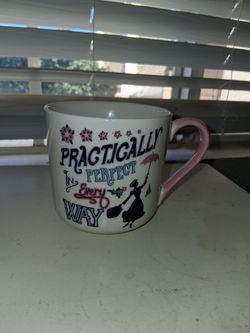Mary Poppins 'Practically Perfect' Ceramic Mug