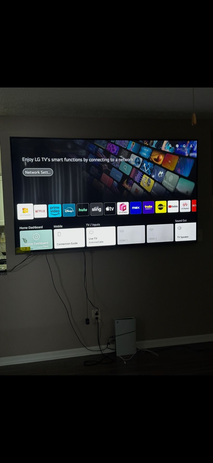 86 Inch LG Smart 4K Ultra 