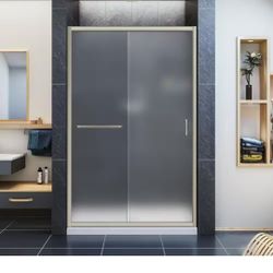 DreamLine
Infinity-Z 44 to 48 in. x 72 in. Semi-Semi-Frameless Sliding Shower Door in Brushed Nickel