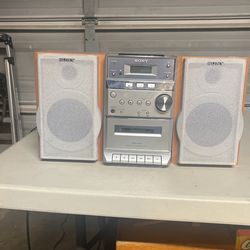 Compact Disc Deck Receiver Cassette Am Fm